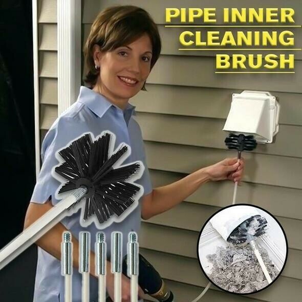 Long Rotary Chimney Brush